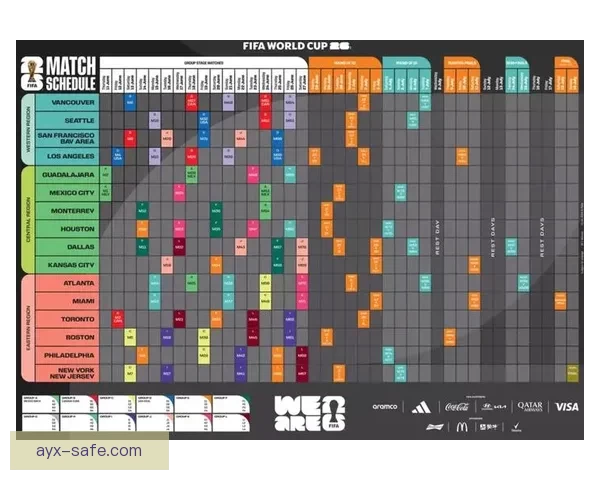 2026年世界杯完整赛程盘点及各阶段比赛时间安排解析 2026年世界杯完整赛程盘点及各阶段比赛时间安排解析